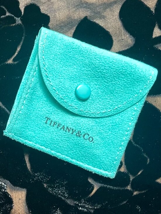 Tiffany & Co. (Elsa Peretti Collection) silver drop chain teardrop earrings - Picture 4 of 4